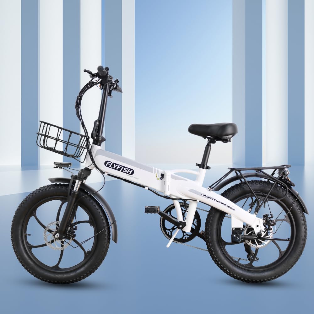 Amazon | FLYFISH 20インチ電動アシスト自転車 折り畳み自転車